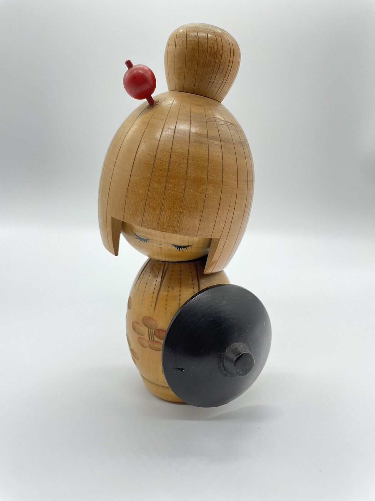 Vintage Sosaku (Creative) kokeshi japanese wooden doll by Hajime MIiyashita K023