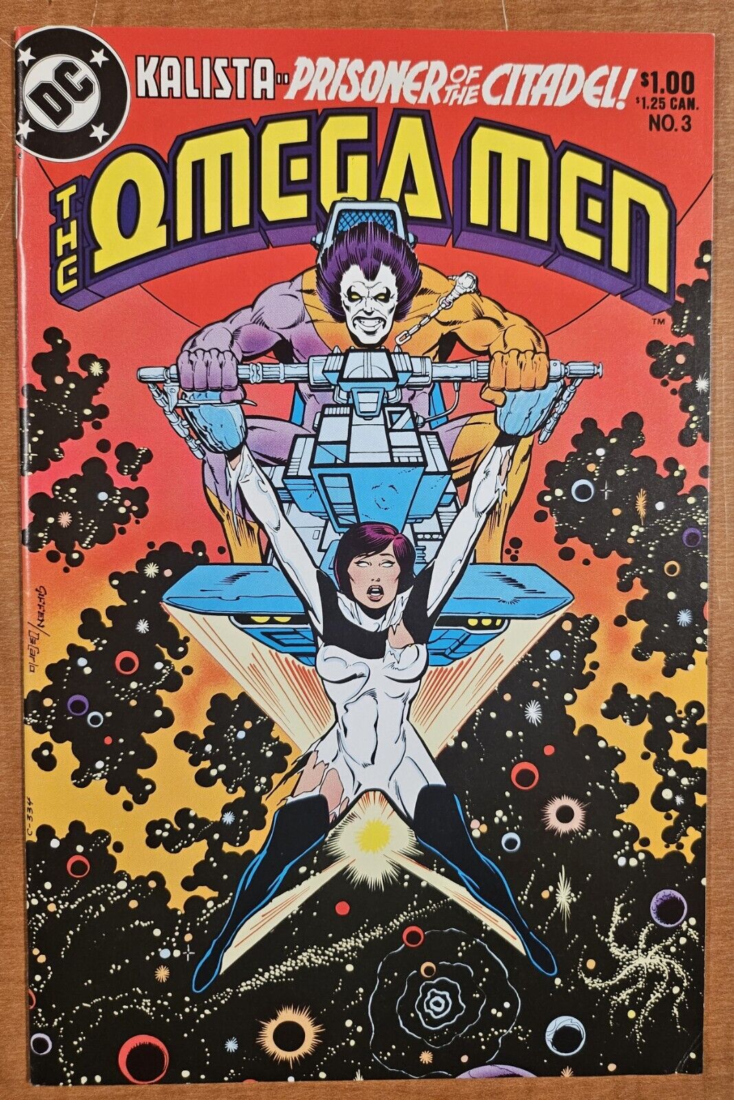 Omega Men #3 First 1st Lobo Appearance D.C. Comics 1983 (1)