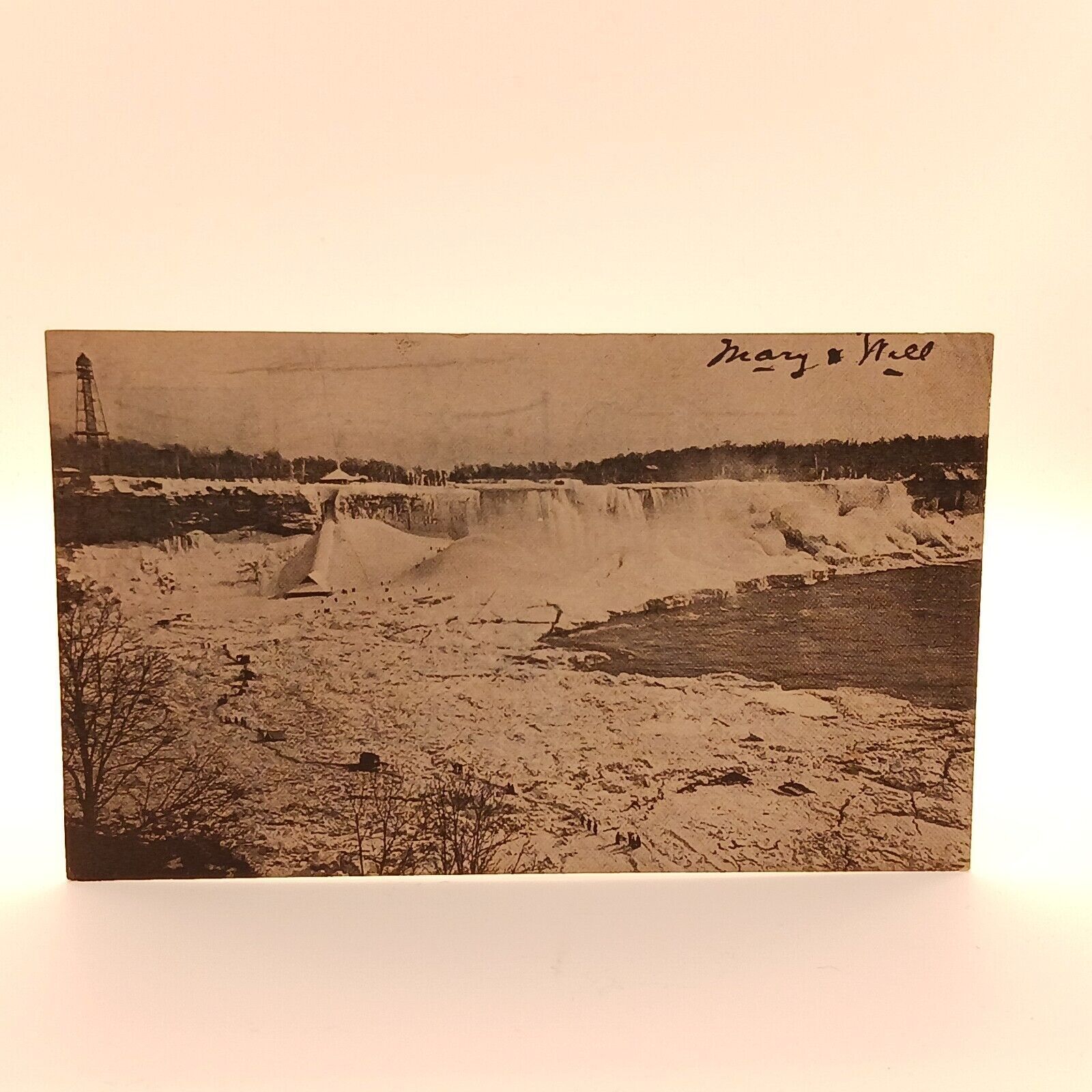 Postcard 1905 American Fall Ice Bridge USA Niagara Falls New York Posted