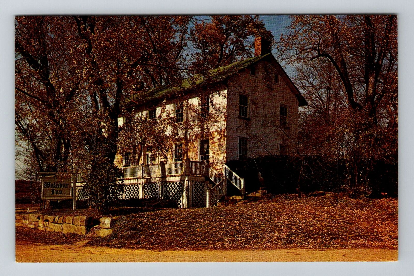 Mansfield OH-Ohio, Malabar Inn on Malabar Farm, Vintage Postcard
