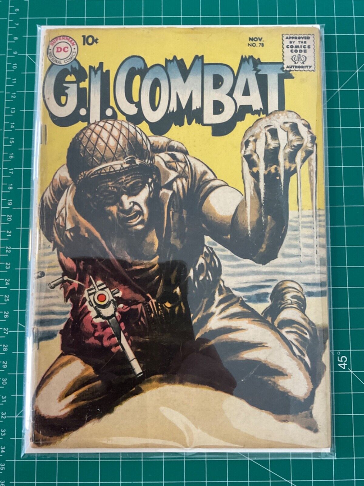 1959 DC GI COMBAT #78 Joe Kubert COVER LOW GRADE COMPLETE
