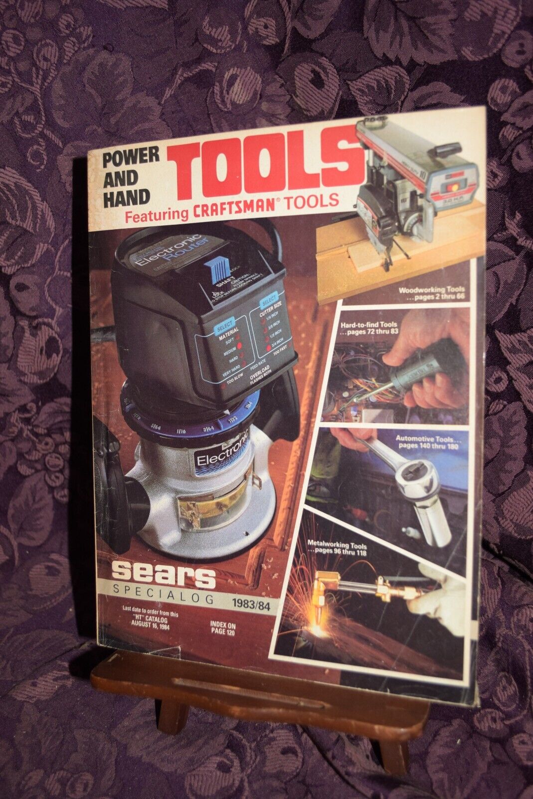1983/84 Sears Specialog Power and Hand Tools Craftsman CATALOG 179 Pages
