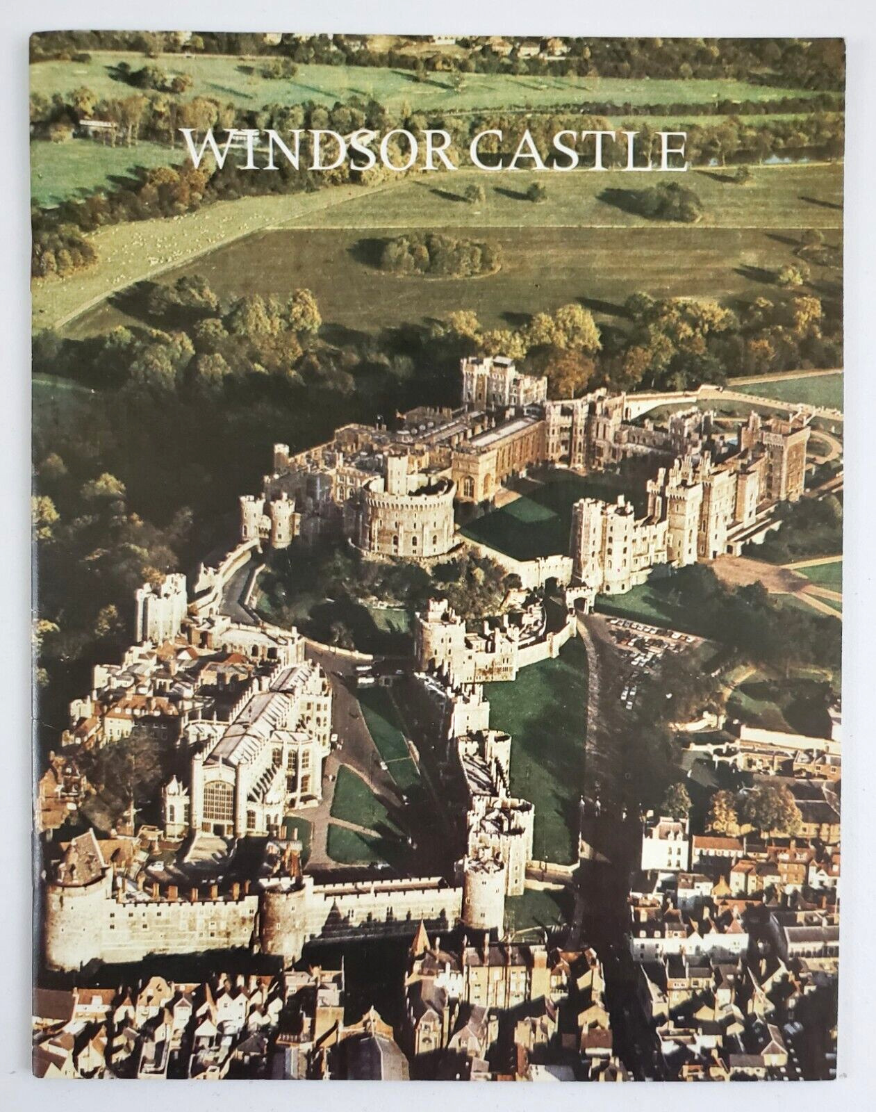 1972 Windsor Castle Britain England Royalty Vtg Travel Souvenir Photo Booklet UK
