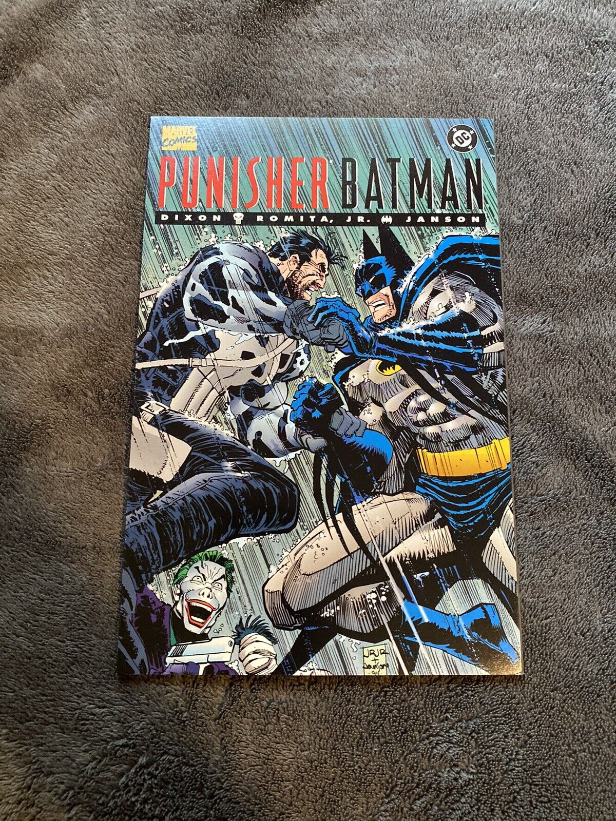Punisher Batman Deadly Knights #1 1994 Marvel DC