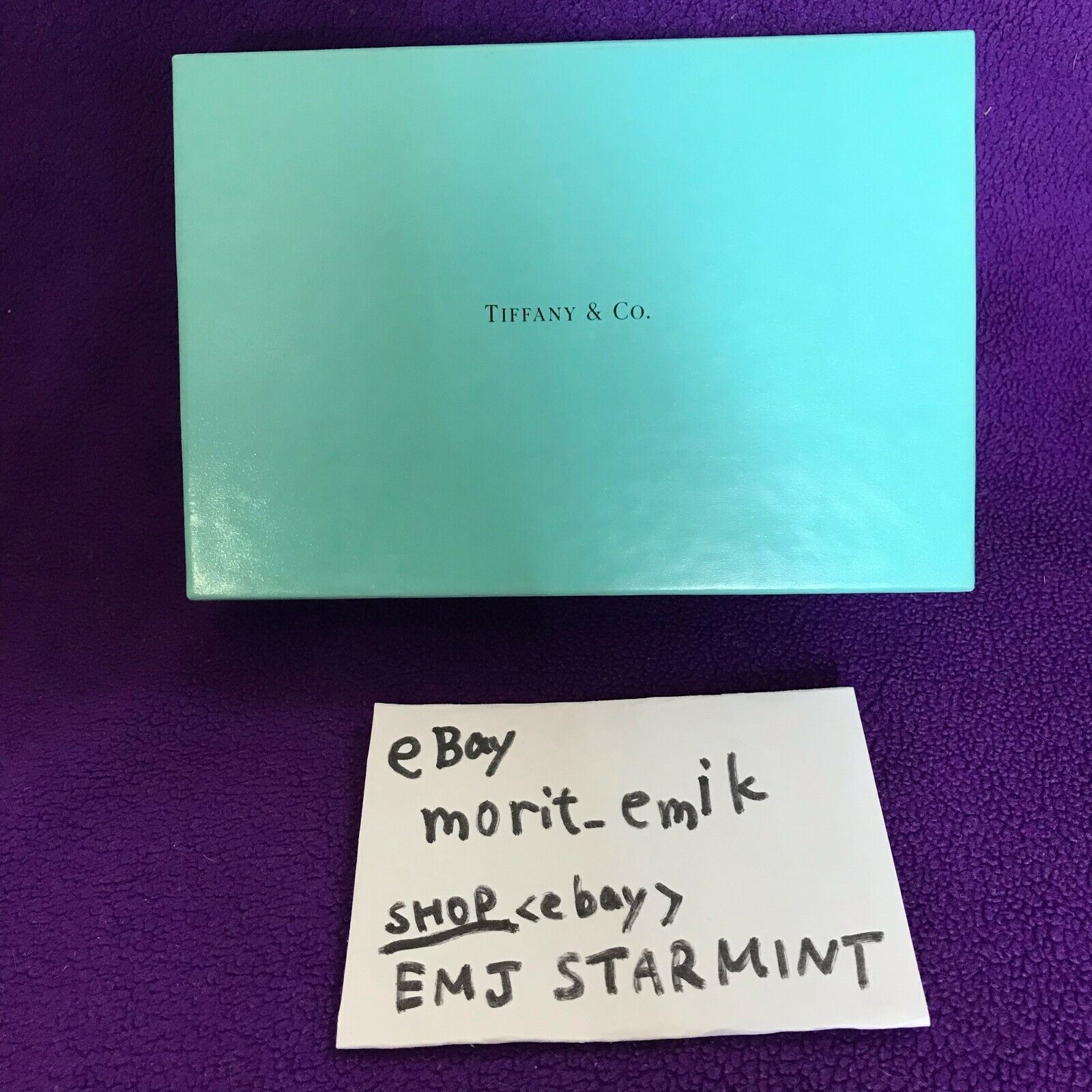 Tiffany & Co. letter set Stationery 15 Envelope & card / 4 mini cards Authentic