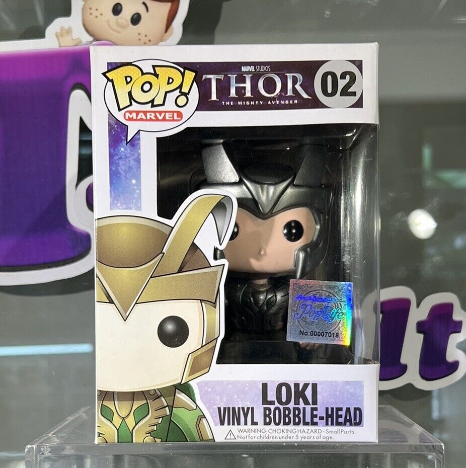 Funko Pop Loki #02 Poplife Exclusive Marvel Thor The Mighty Avenger 2016