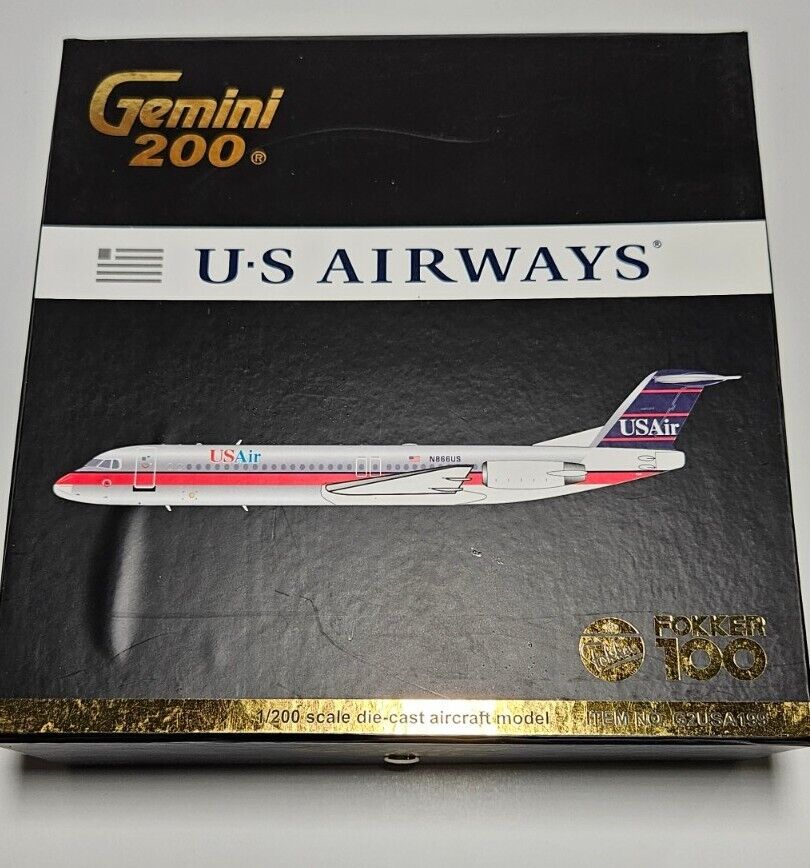 gemini jets 1:200 Fokker F100 US Airways