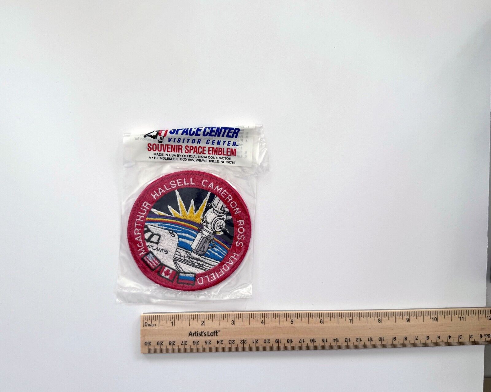 STS-63 DISCOVERY STS-63 SPACE SHUTTLE patch