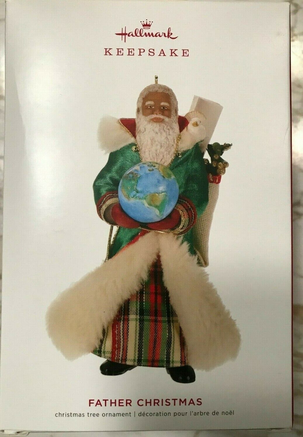  2019 HALLMARK KEEPSAKE ORNAMENT FATHER CHRISTMAS 16th IN THE SERIES NEW