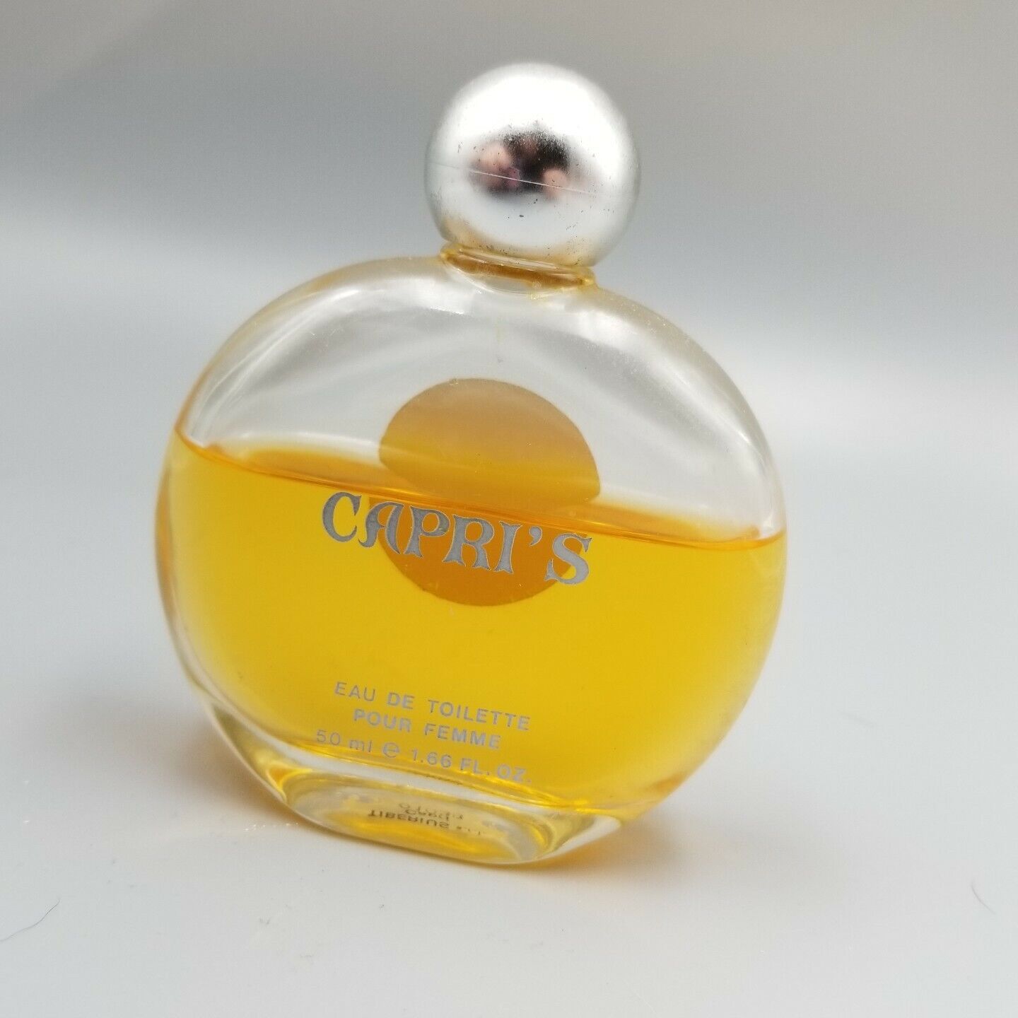 Vtg 1989 Tiberuis Capri's women's Perfume Italy original scent Discontinued 75% 