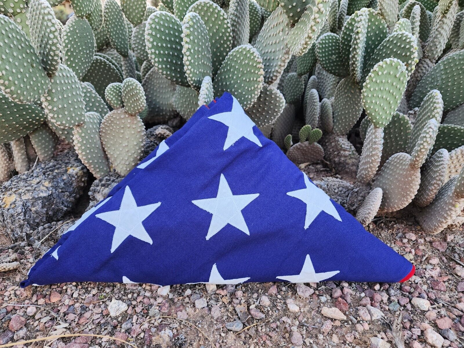 HUGE Valley Forge Best V-1 Sewn 50 Star Vintage American Flag 104\