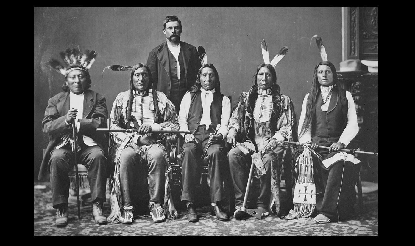 Chief Red Cloud, American Horse PHOTO Native Americans Dakota Delegation 1880