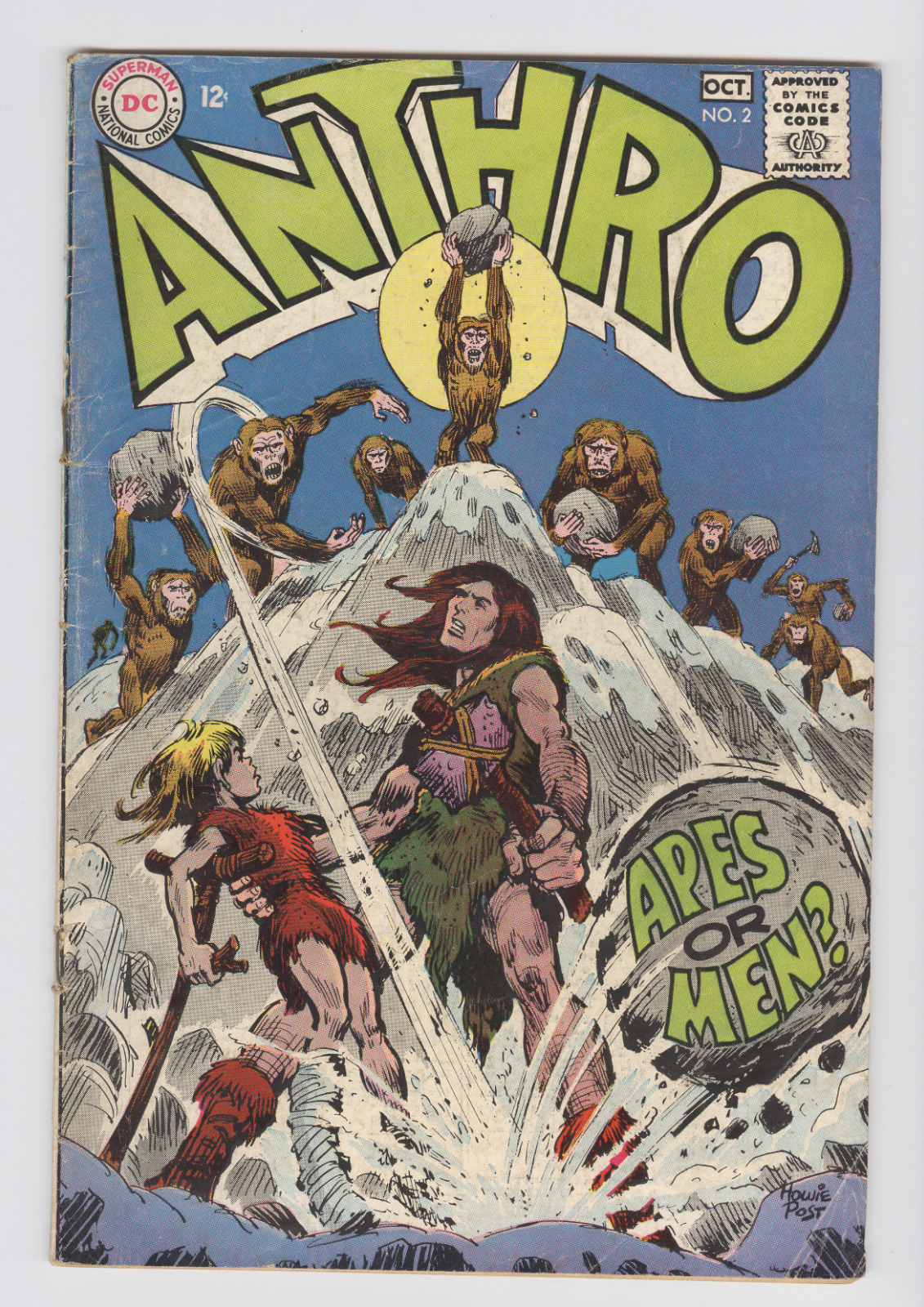 Anthro #2 September 1968 VG-