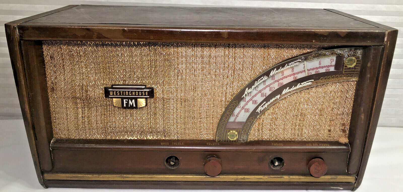 Westinghouse Model H-161 Vintage Tube Radio