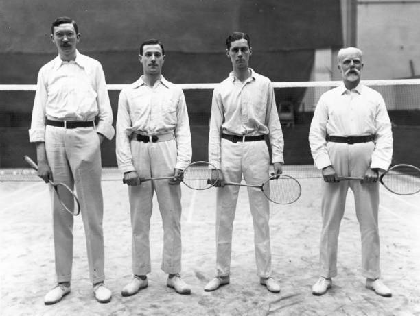 finalists Men\'s Doubles All England Badminton Championships winner - 1911 Photo