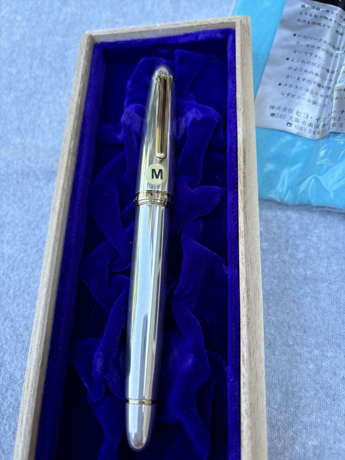 Sailor Sterling Silver Clipper Fountain Pen  #11-1015