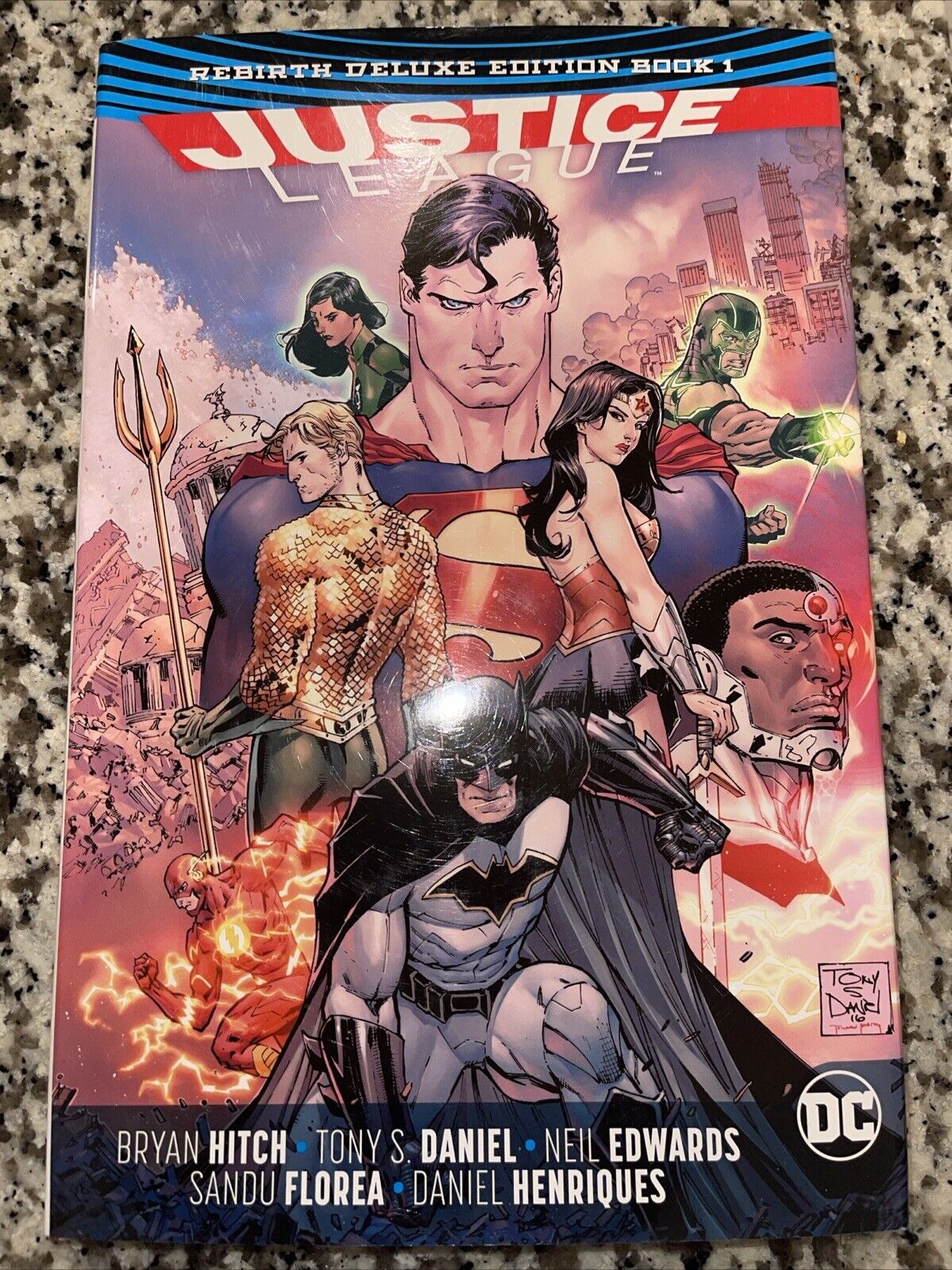 DC Comics Justice League Rebirth Deluxe Edition Book 1