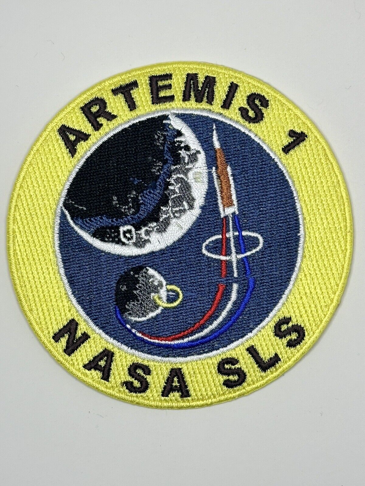 ARTEMIS 1 PROGRAM - NASA SLS TO THE MOON ASTRONAUT MISSION PATCH - 3.5”