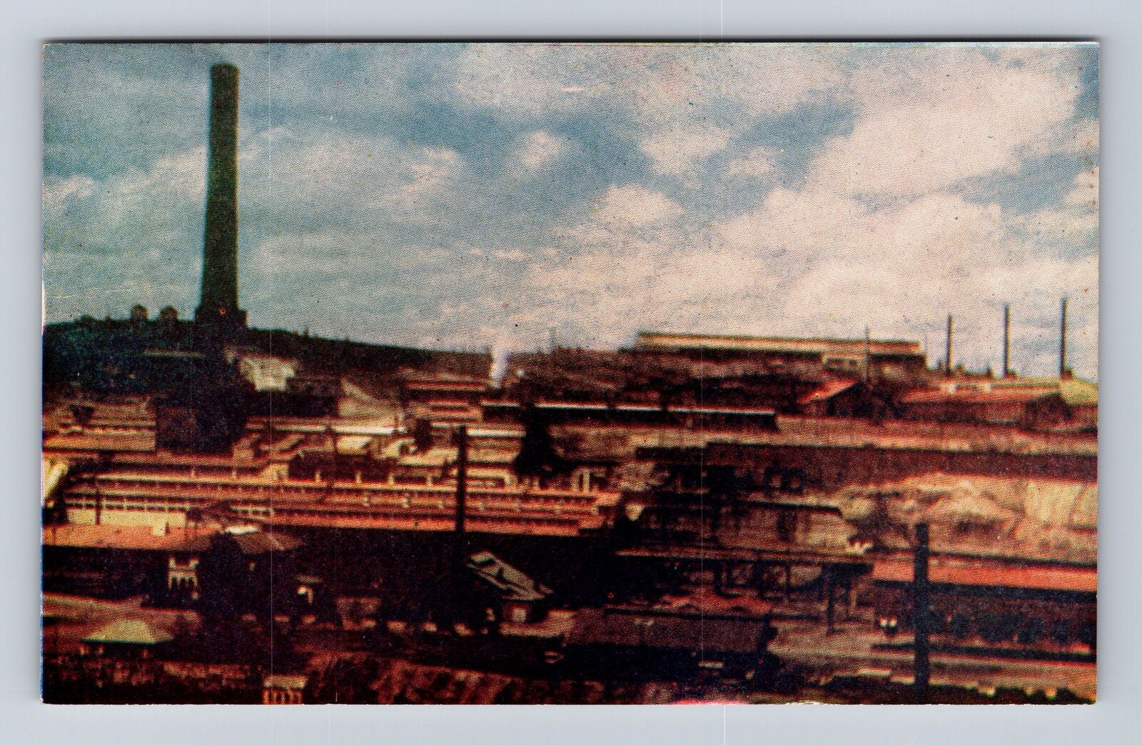 Great Falls MT-Montana, Smelter And Copper Refinery, Antique, Vintage Postcard