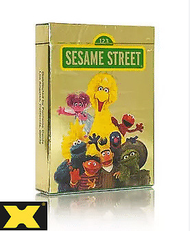Fontaine Sesame Street (Holo Gilded) Playing Cards
