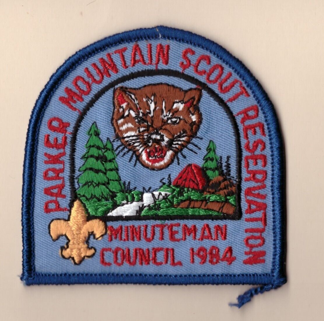 Camp Parker Mountain  - Minuteman Council - Mint - 1984 - MA