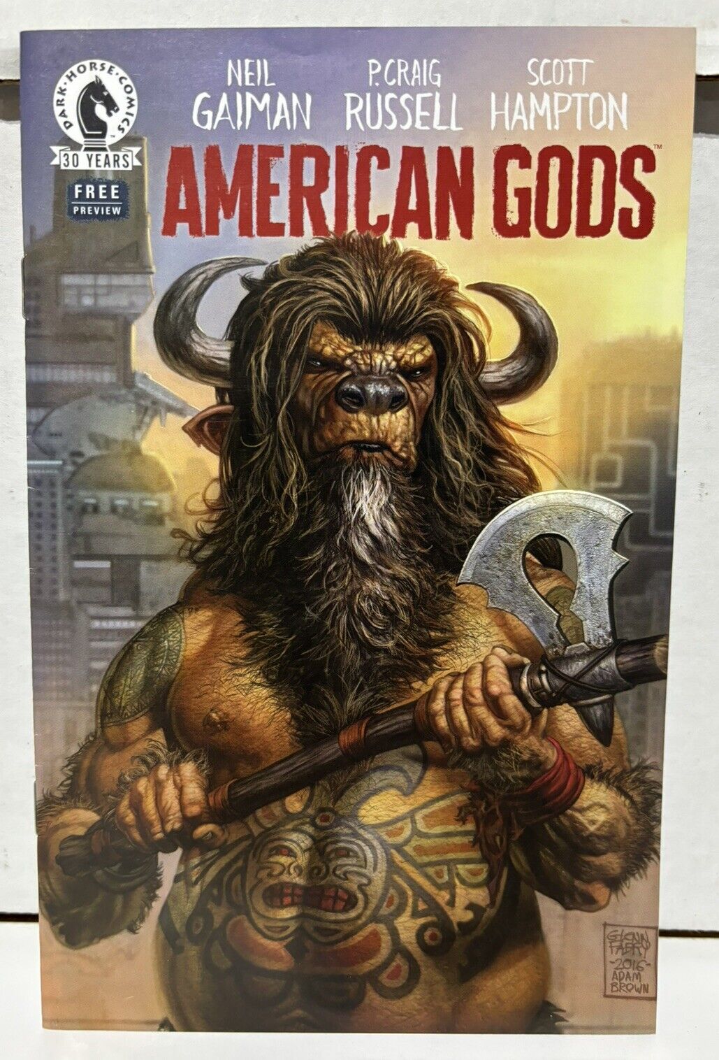 American Gods #1 (2016) Ashcan Edition Dark Horse Comics