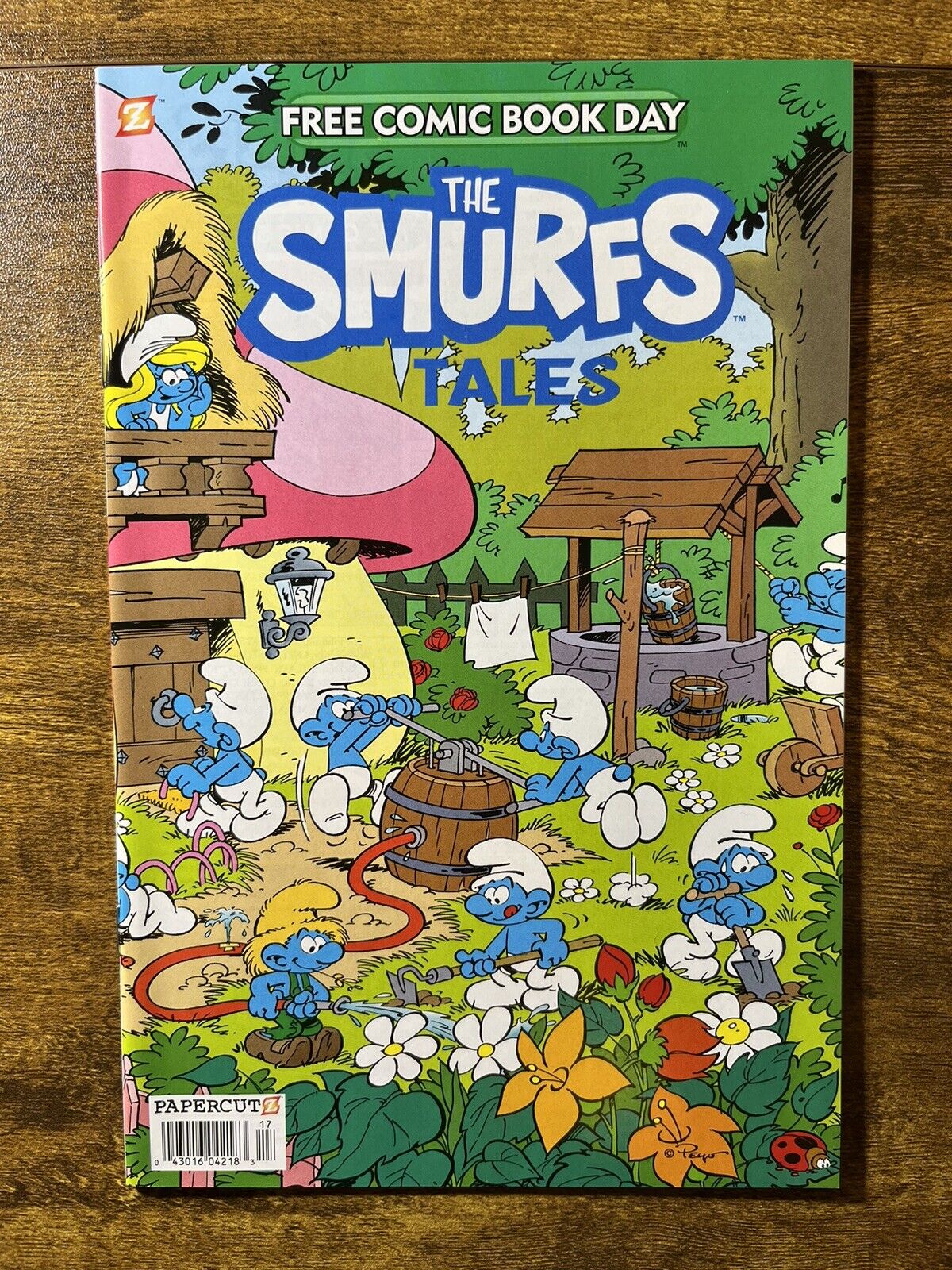 THE SMURFS TALES FCBD 2021 FREE COMIC BOOK DAY NO STAMPS NO STICKERS NM