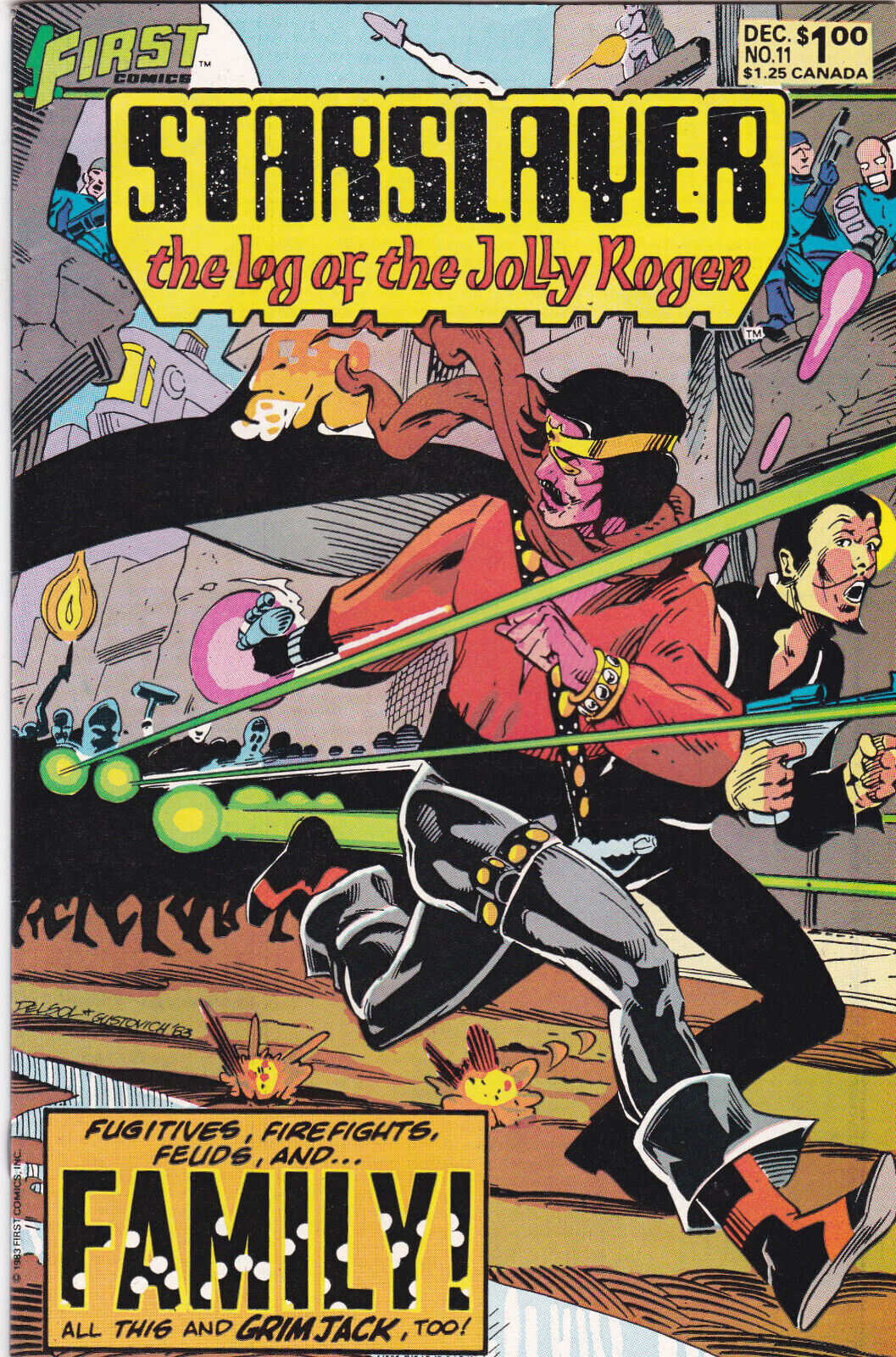 Starslayer # 11 First Comics - 1985   High Grade