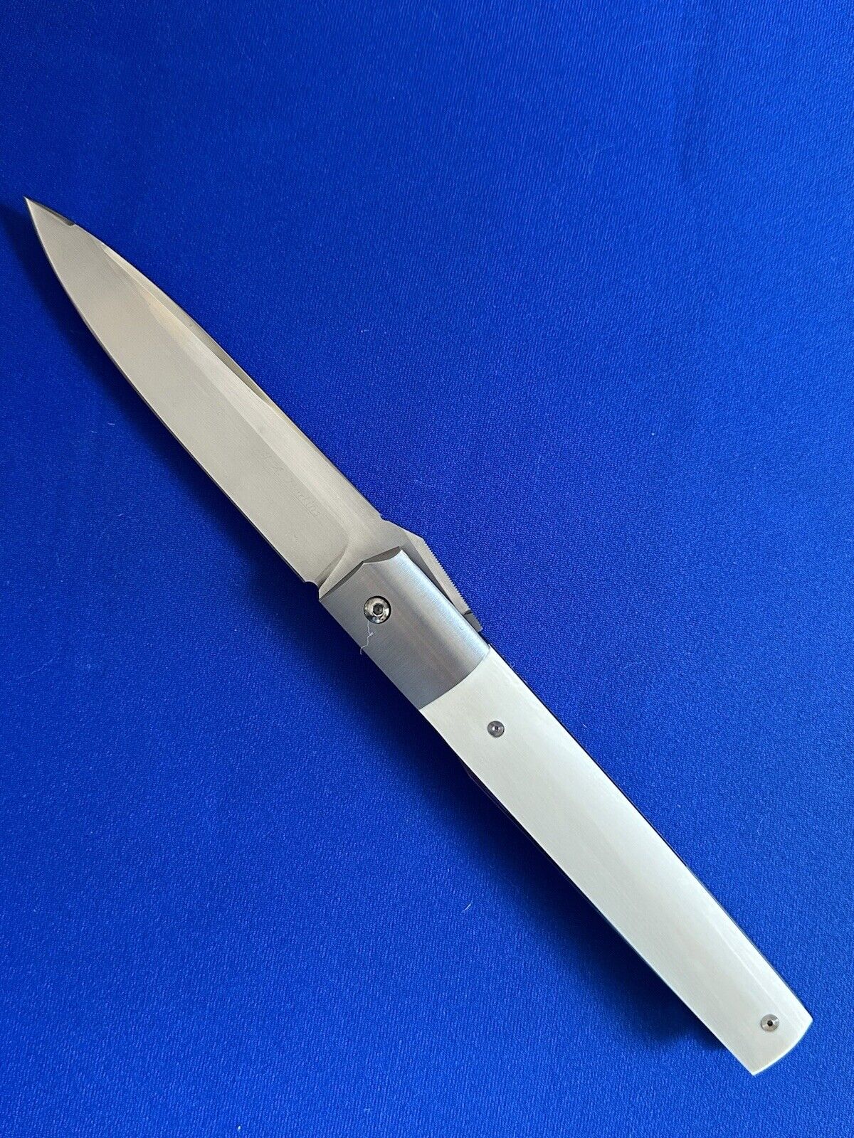 J A Harkins Custom Folder- Beautiful Knife By Custom Maker Jeff Harkins