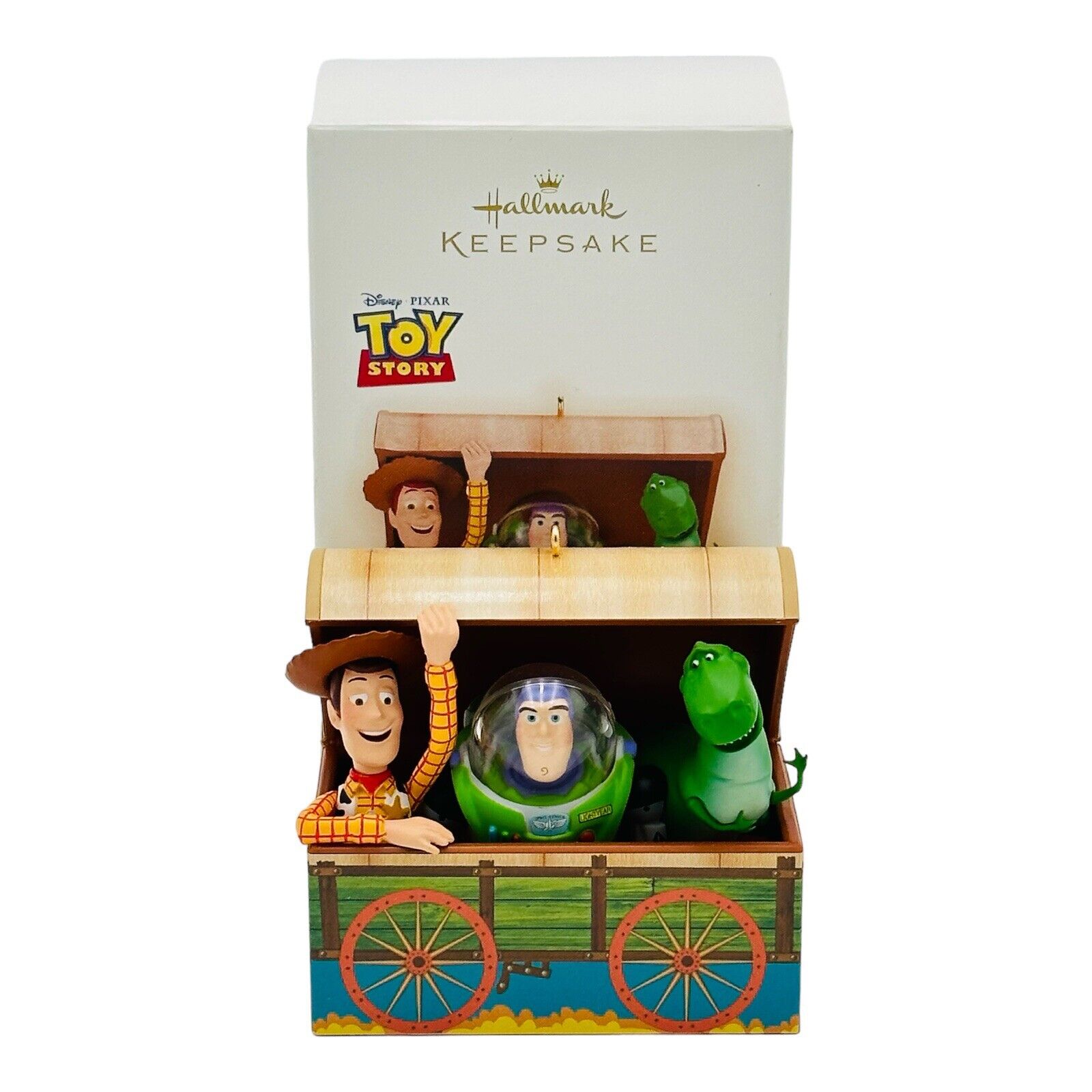 Hallmark Disney Toy Story Time To Play Woody Buzz Lightyear Rex NEW IN BOX