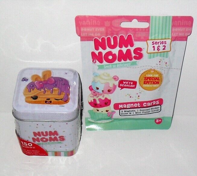 NUM NOMS MINI TIN BERRY CAKES WITH 150 STICKERS & 1 MAGNETS BLIND PACK