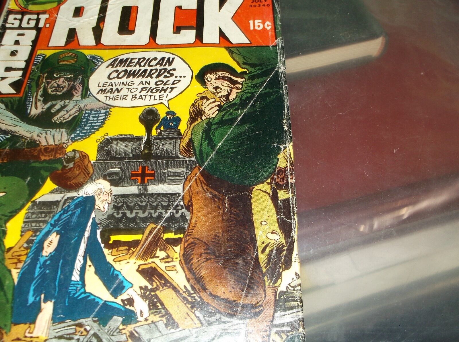Sgt Rock #234 (1971, DC Comics) AS FOUND COMPLETE ESTATE FIND 