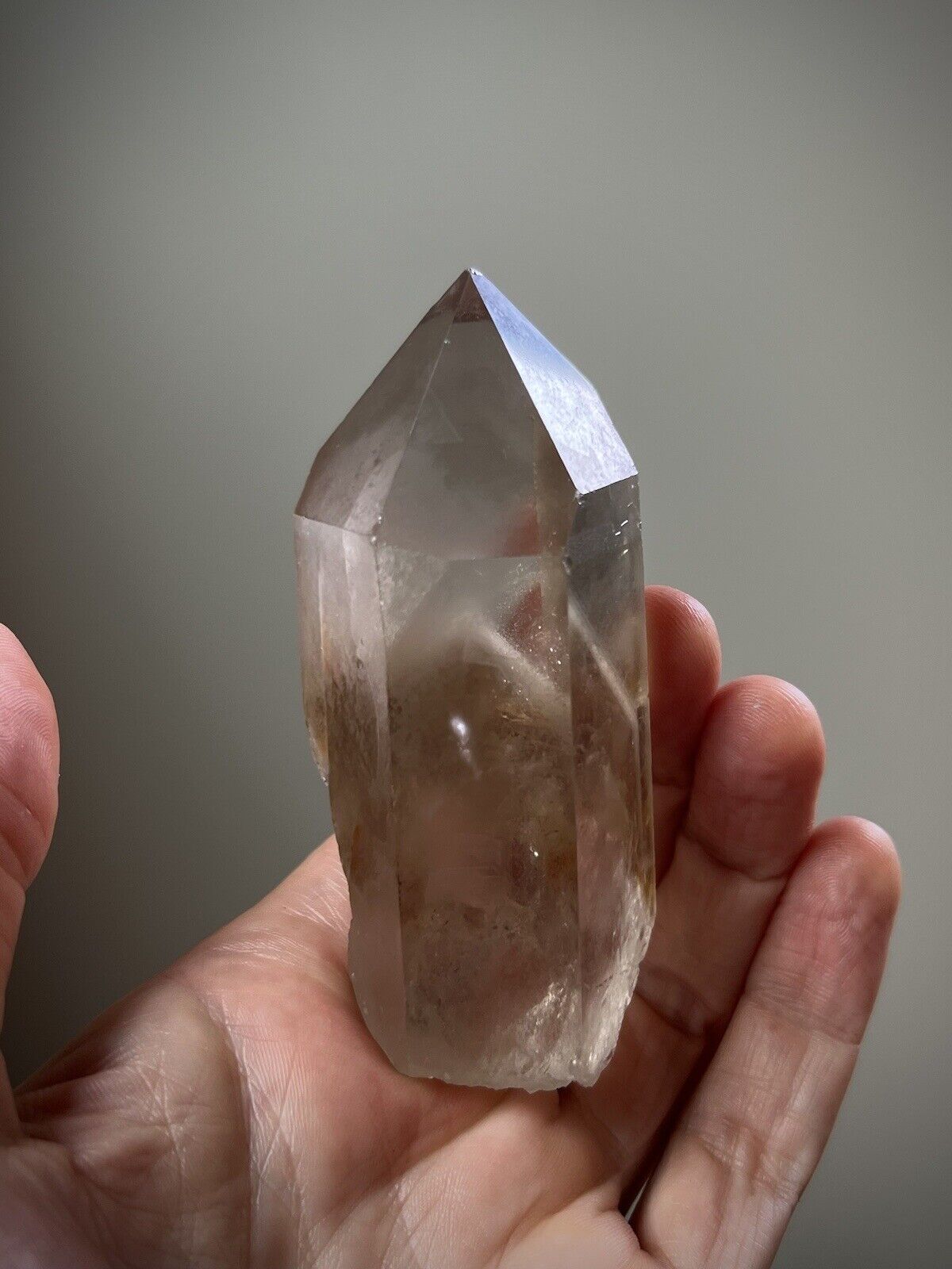 Phantom Quartz Crystal Diamantina Quartz Natural Smoky Quartz Brazil Crystal