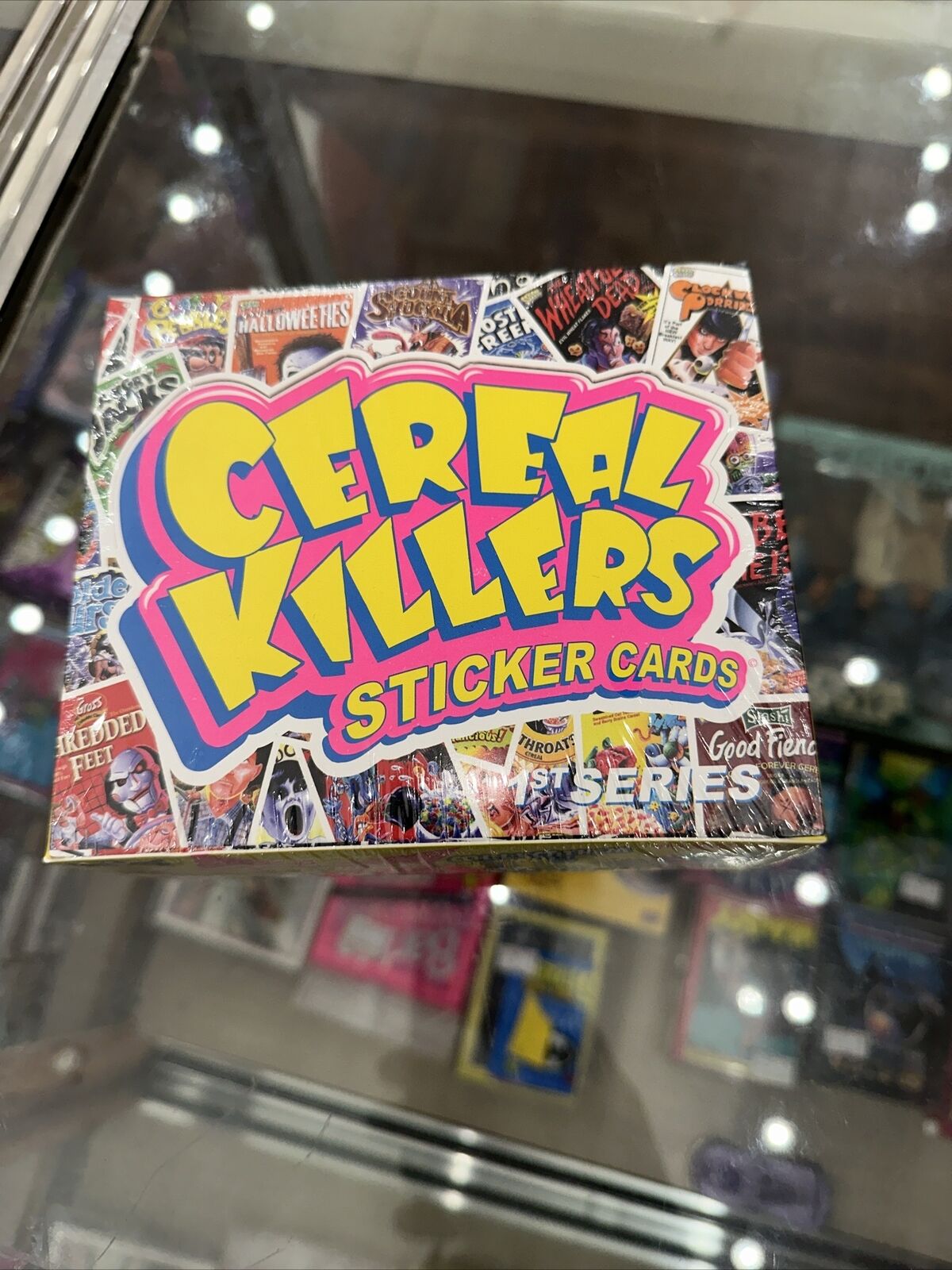 Cereal Killers Sticker Cards 1st Series 24 Pack Hobby Box “ Limited On Ebay”