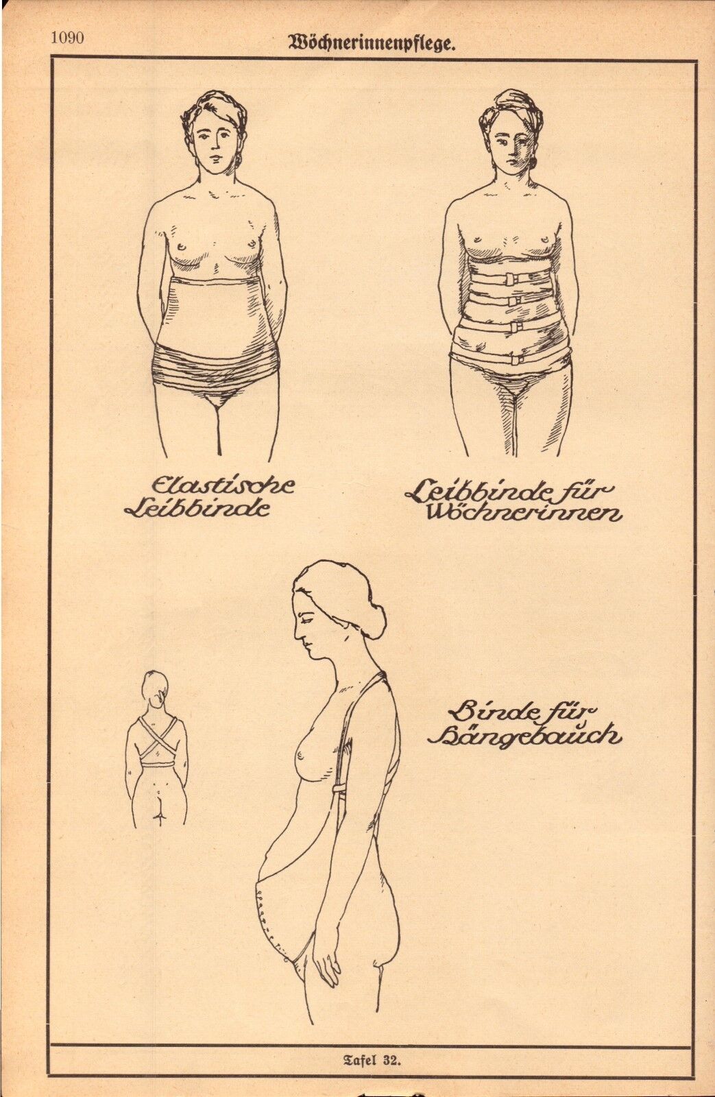 early 1900s german medical paper print  ref 32
