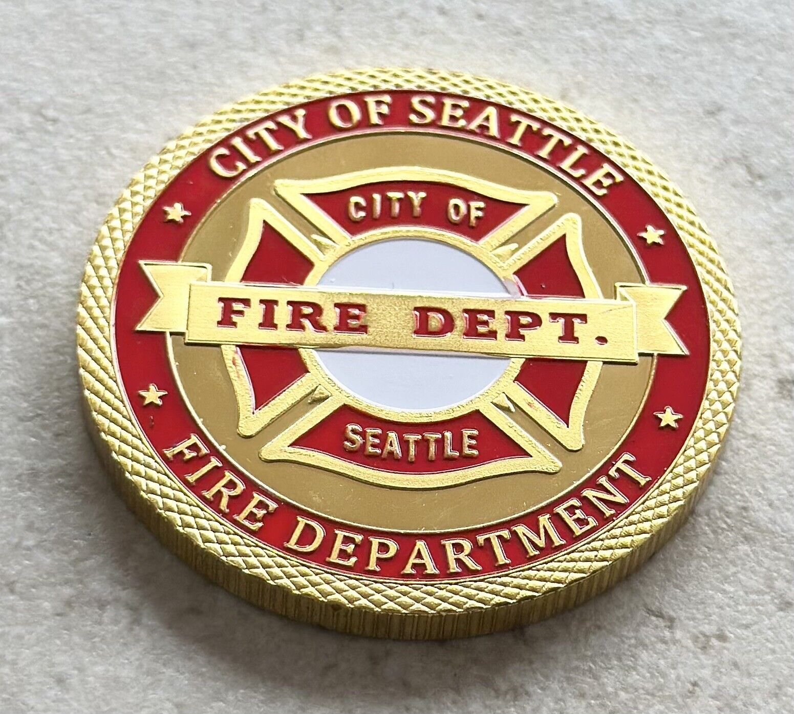 SEATTLE Fire Dept. Challenge Coin 