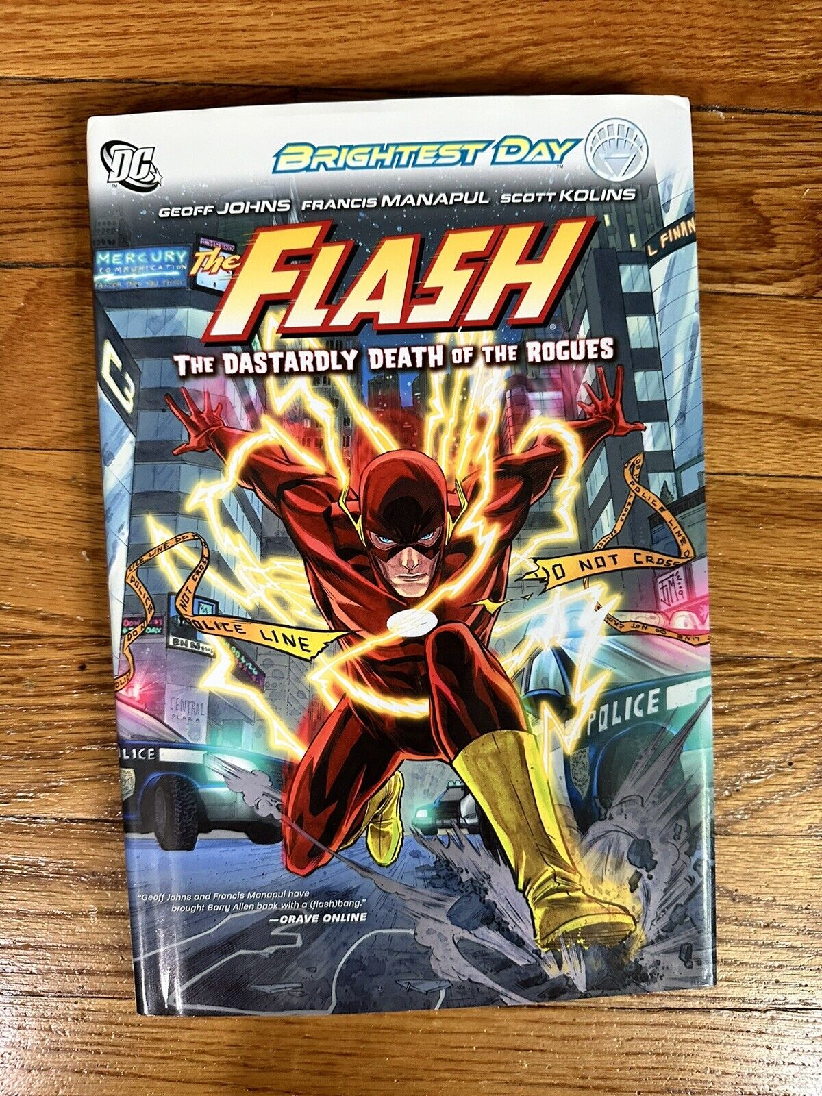 The Flash: The Dastardly Death of the Rogues DC Comics Hardcover Geoff Johns HC