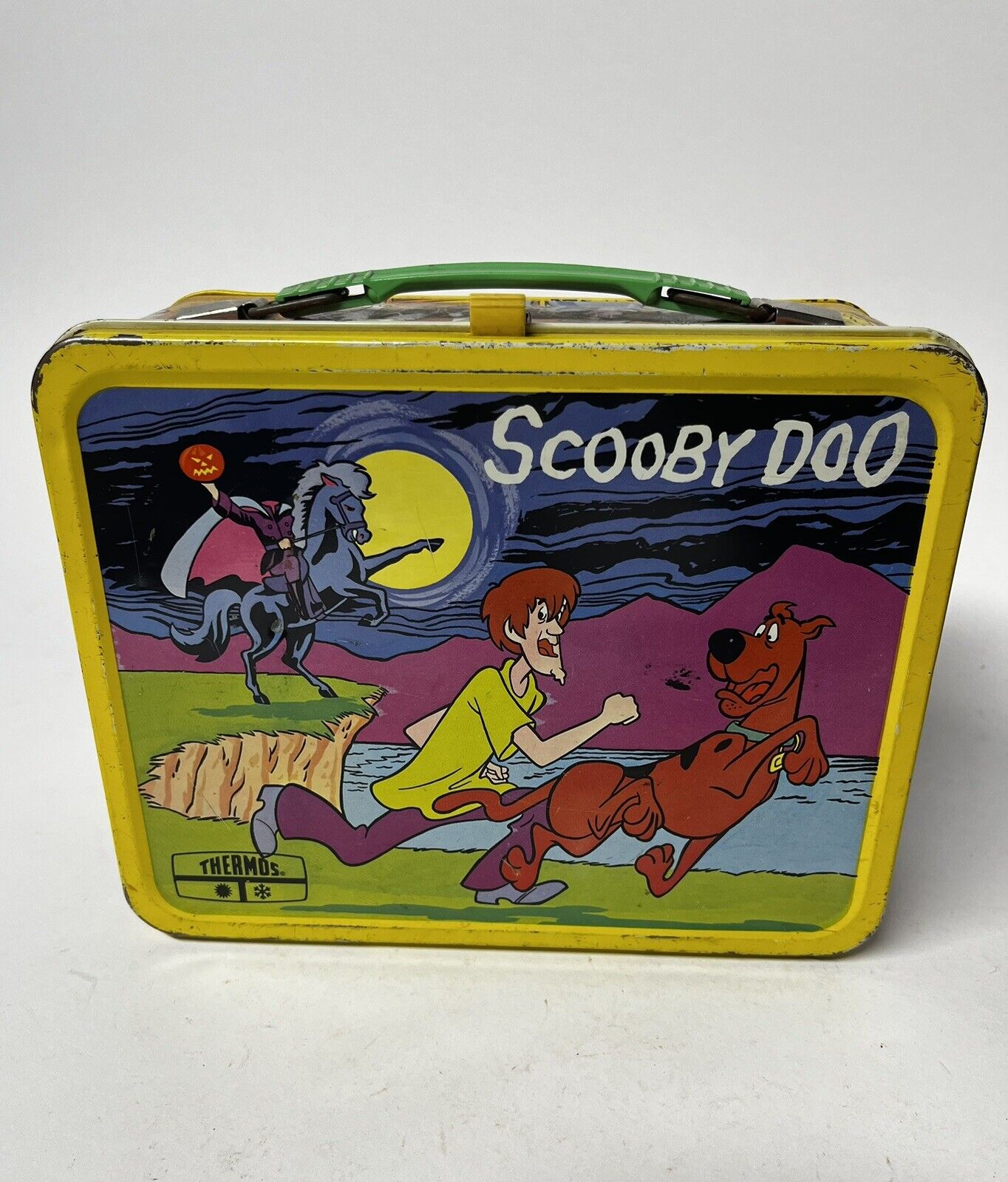 VINTAGE 1973 Scooby Doo METAL Lunchbox King-Seeley Hanna-Barbera