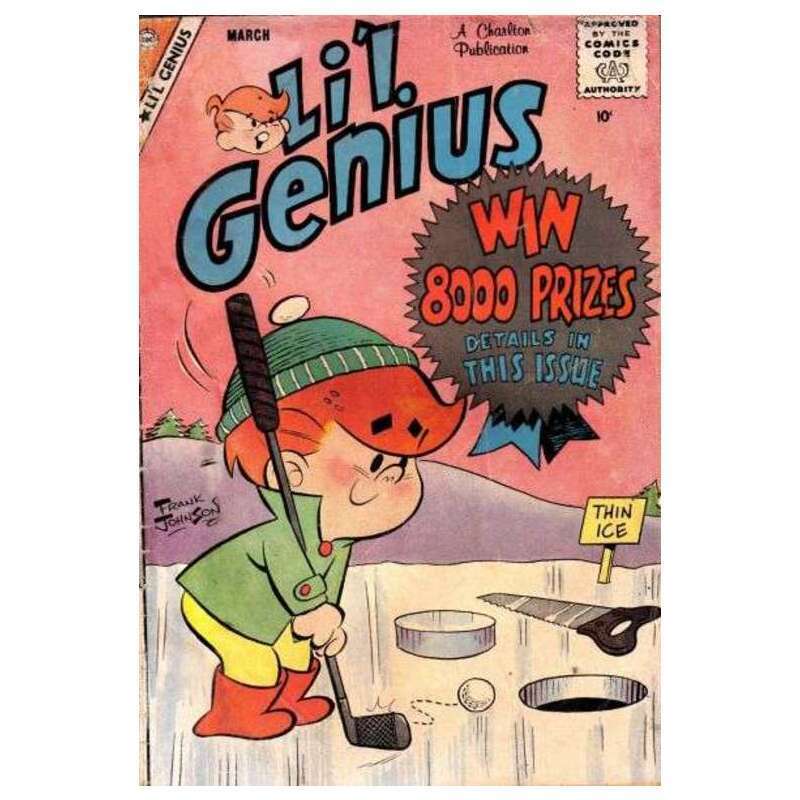 Li\'l Genius #20 in Fine minus condition. Charlton comics [n~