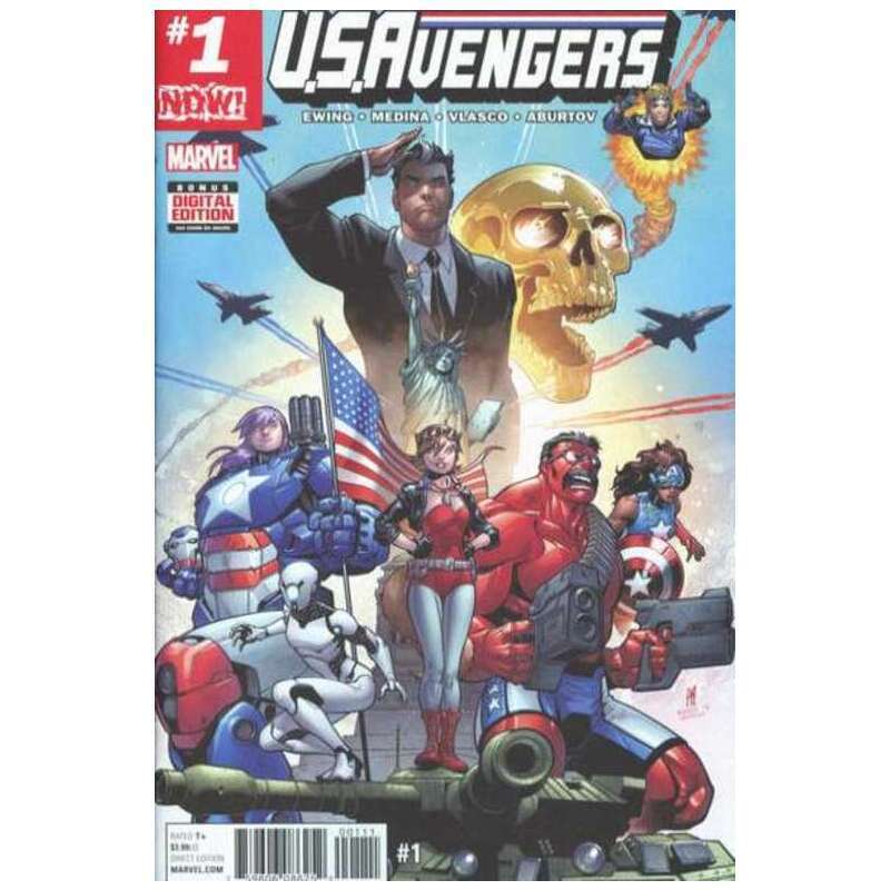 U.S. Avengers #1 Marvel comics NM minus Full description below [h@