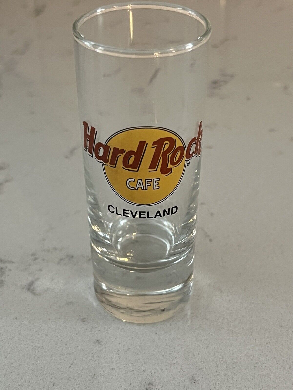 Cleveland, Ohio Hard Rock Café Souvenir Shot Glass