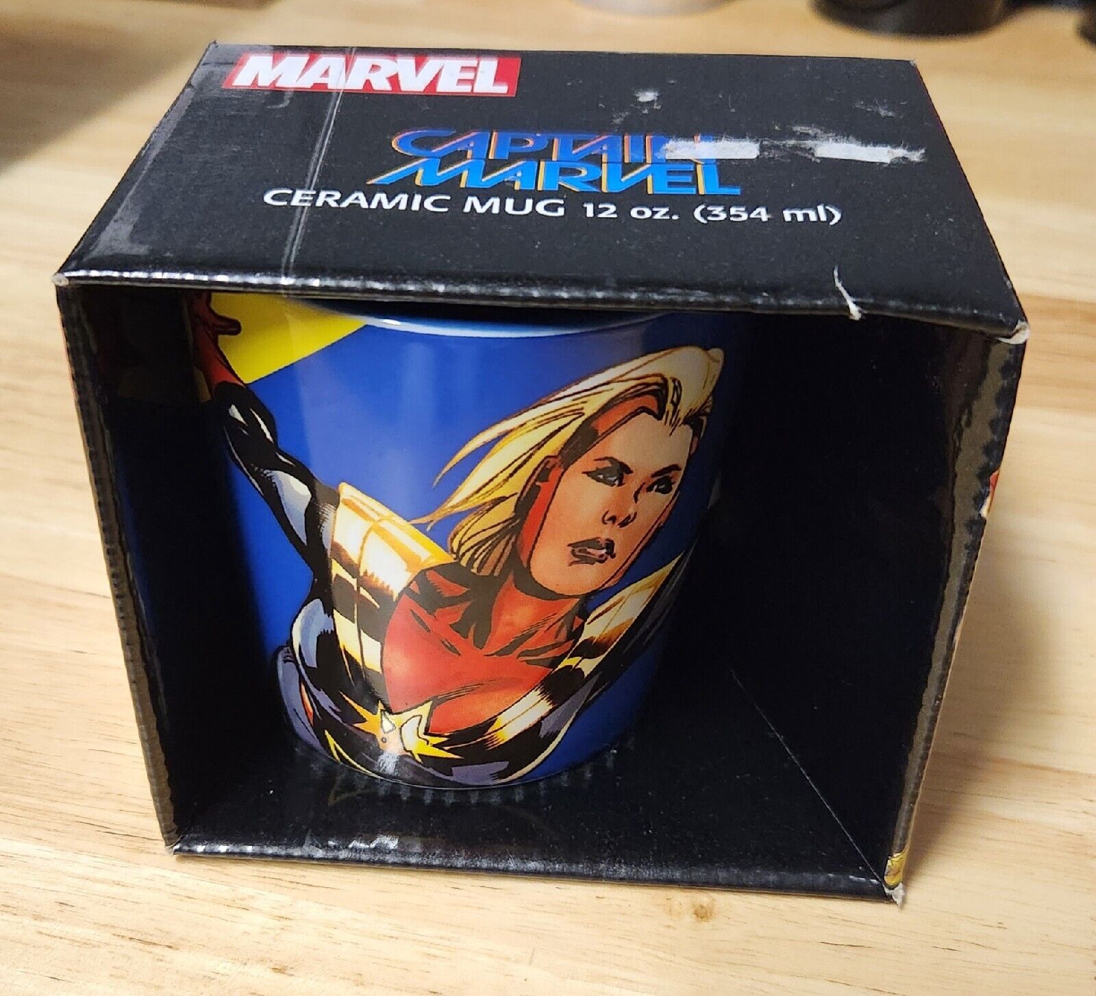 Marvel Captain Marvel 12 oz. Ceramic Mug Vandor LLC