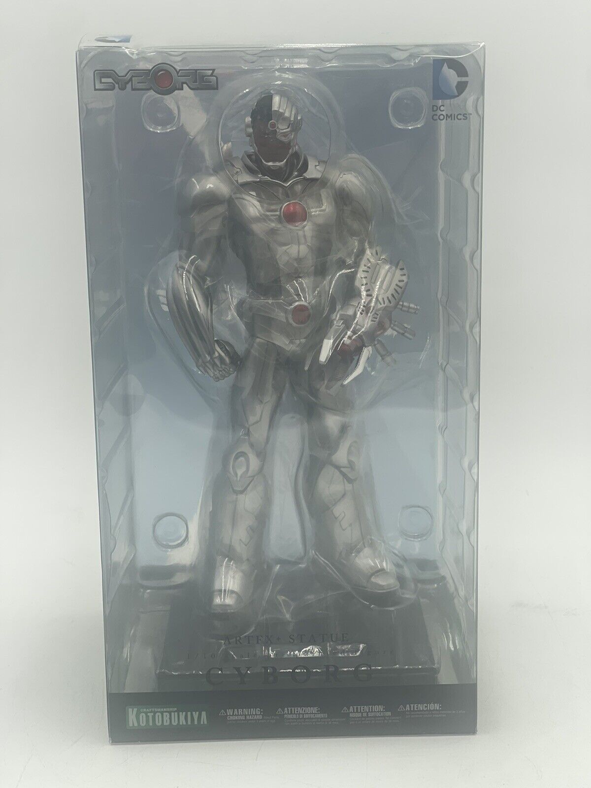 Kotobukiya ArtFx+ 1:10 Scale Painted DC Comics Justice League Cyborg
