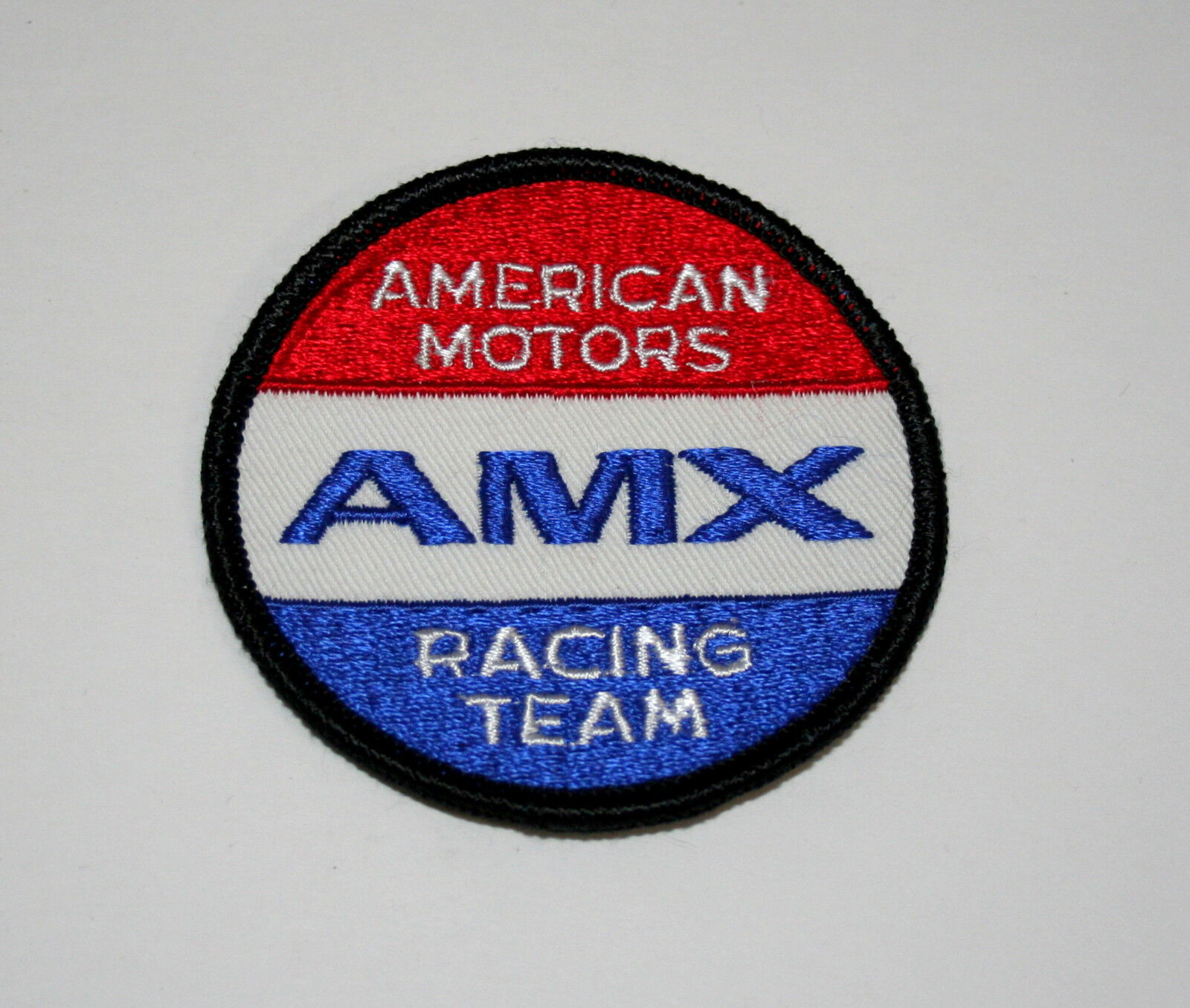 Vtg Trans Am American Motors AMC AMX Racing Team Car Patch New NOS 1970s