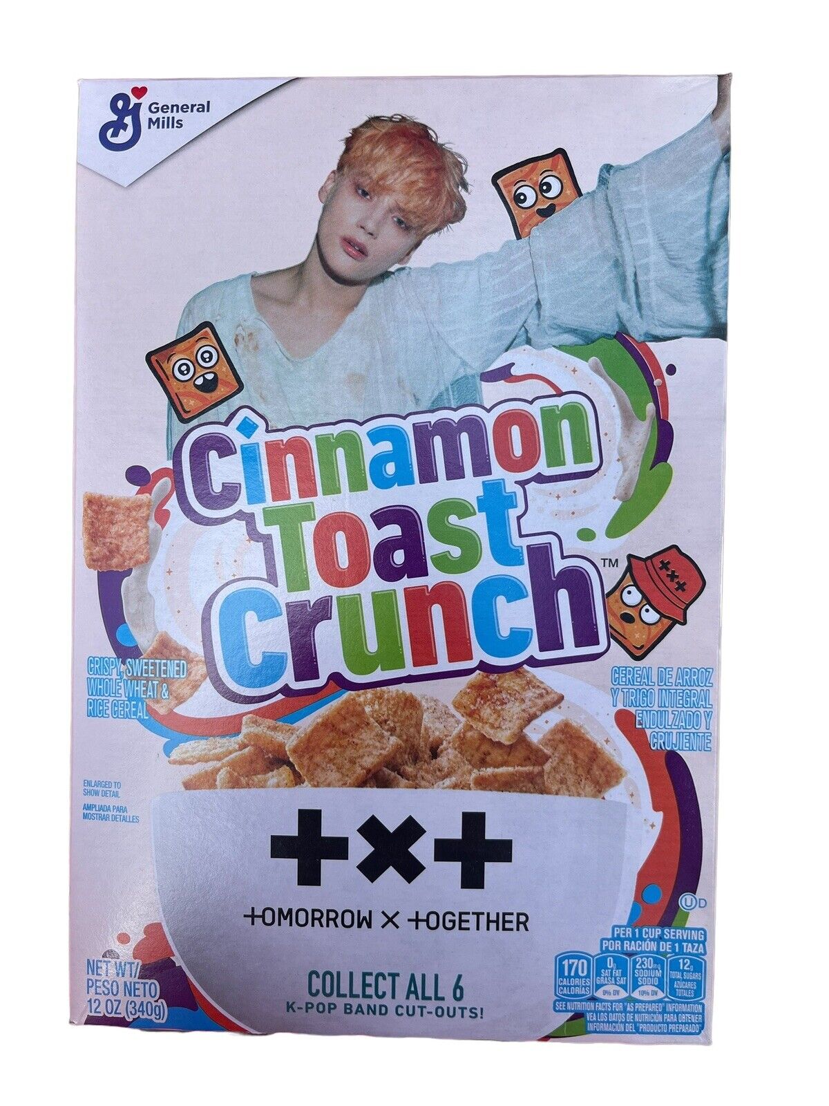 Cinnamon Toast Crunch Cereal Hueningkai K-Pop Txt Tomorrow X Together Limited