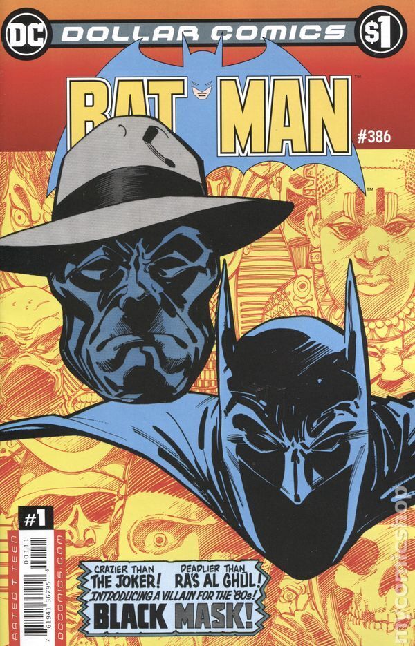 Dollar Comics Batman #386 NM 2020 Stock Image