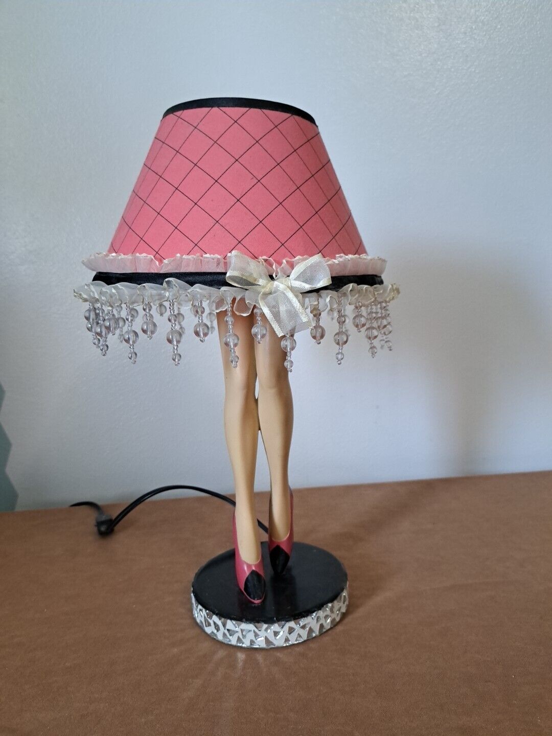 Hot Pink Sexy Leg Lamp Tabletop Lighting