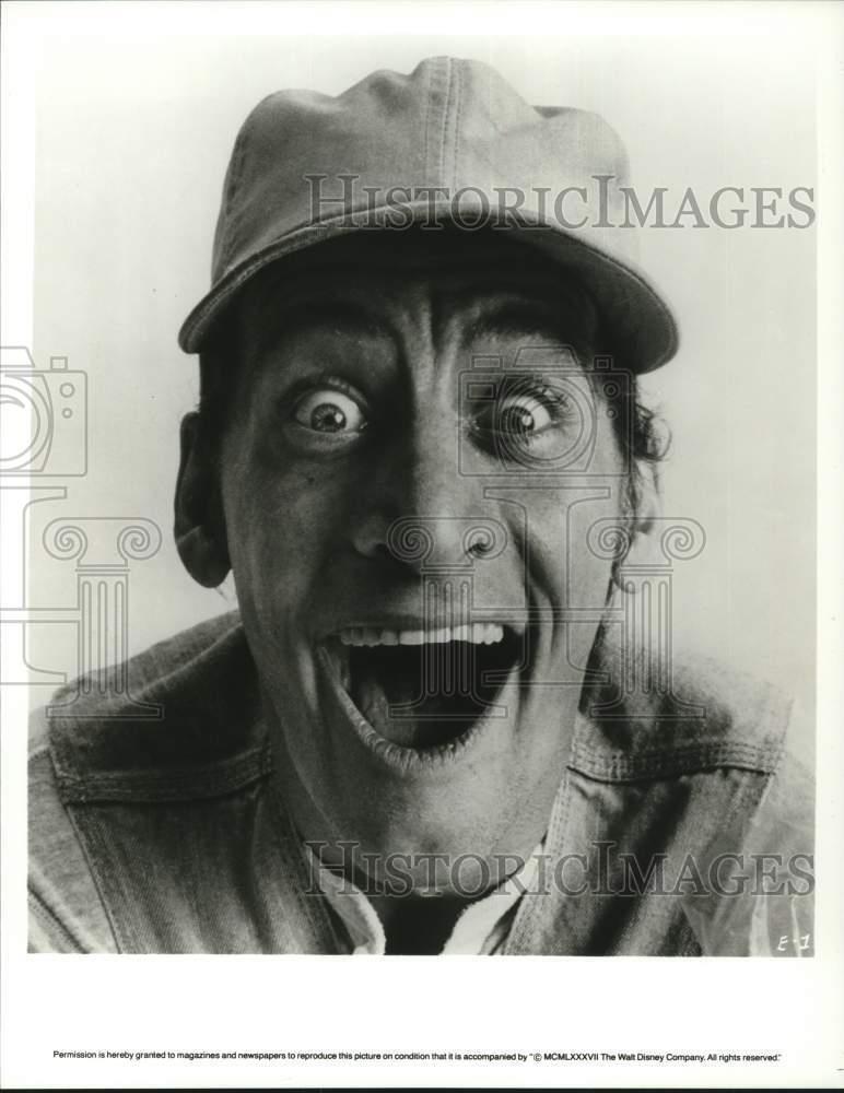 1987 Press Photo Actor Jim Varney in \