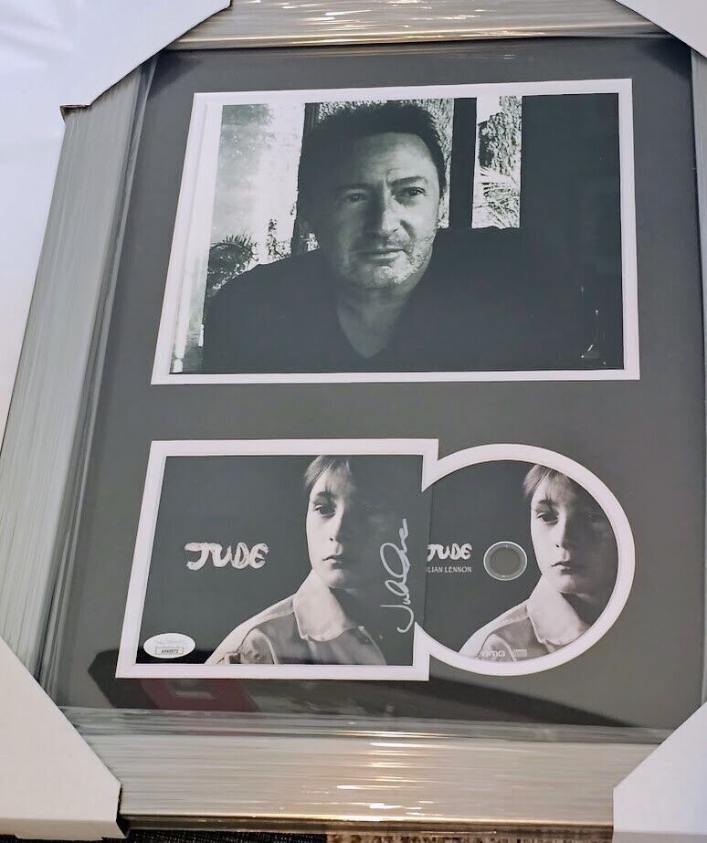 Julian Lennan  Signed Autographed Jude CD JSA framed