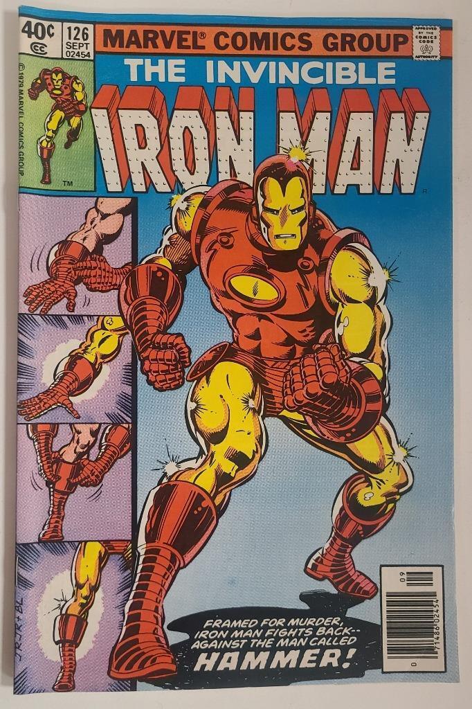 The Invincible Iron Man #126 Comic Book VF